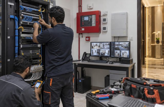 مشروع توريد وتركيب أنظمة التيار الخفيف والسلامة – قصر الأمير حسام بن عبدالعزيز (الرياض)
