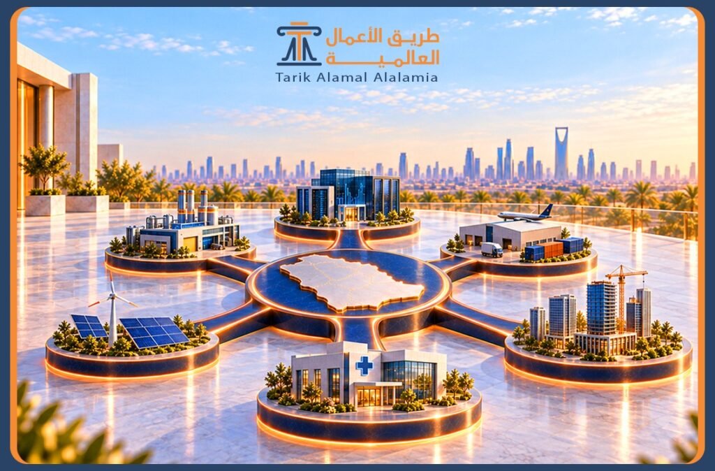 قطاعات الاستثمار الأجنبي في السعودية
