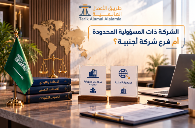 الشركة ذات المسؤولية المحدودة أم فرع شركة أجنبية؟