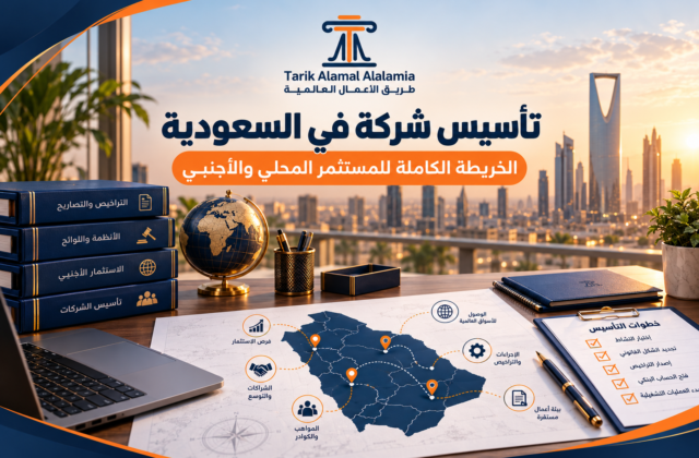تأسيس شركة في السعودية الخريطة الكاملة للمستثمر المحلي والأجنبي
