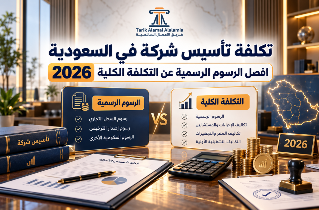 تكلفة تأسيس شركة