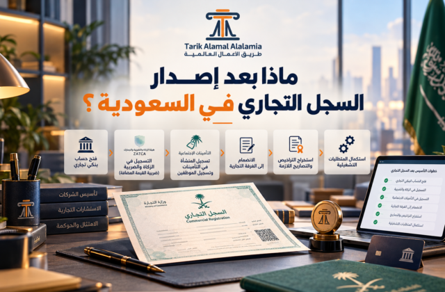 ماذا بعد إصدار السجل التجاري في السعودية؟