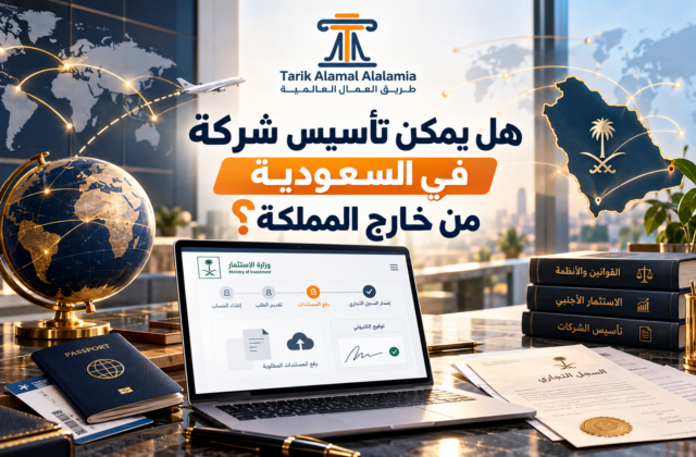 هل يمكن تأسيس شركة في السعودية من خارج المملكة؟